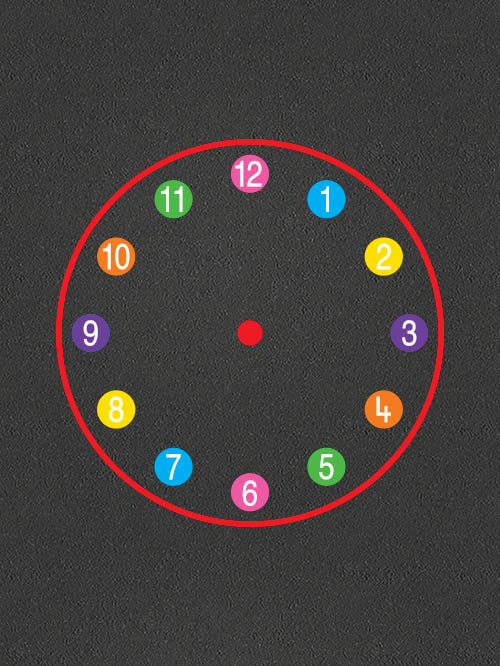 Circles Clocks Markings By Thermmark