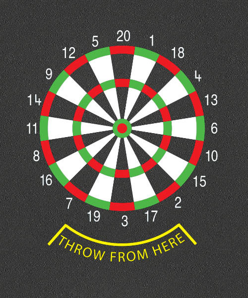 TMG002-DF Dartboard Full Solid