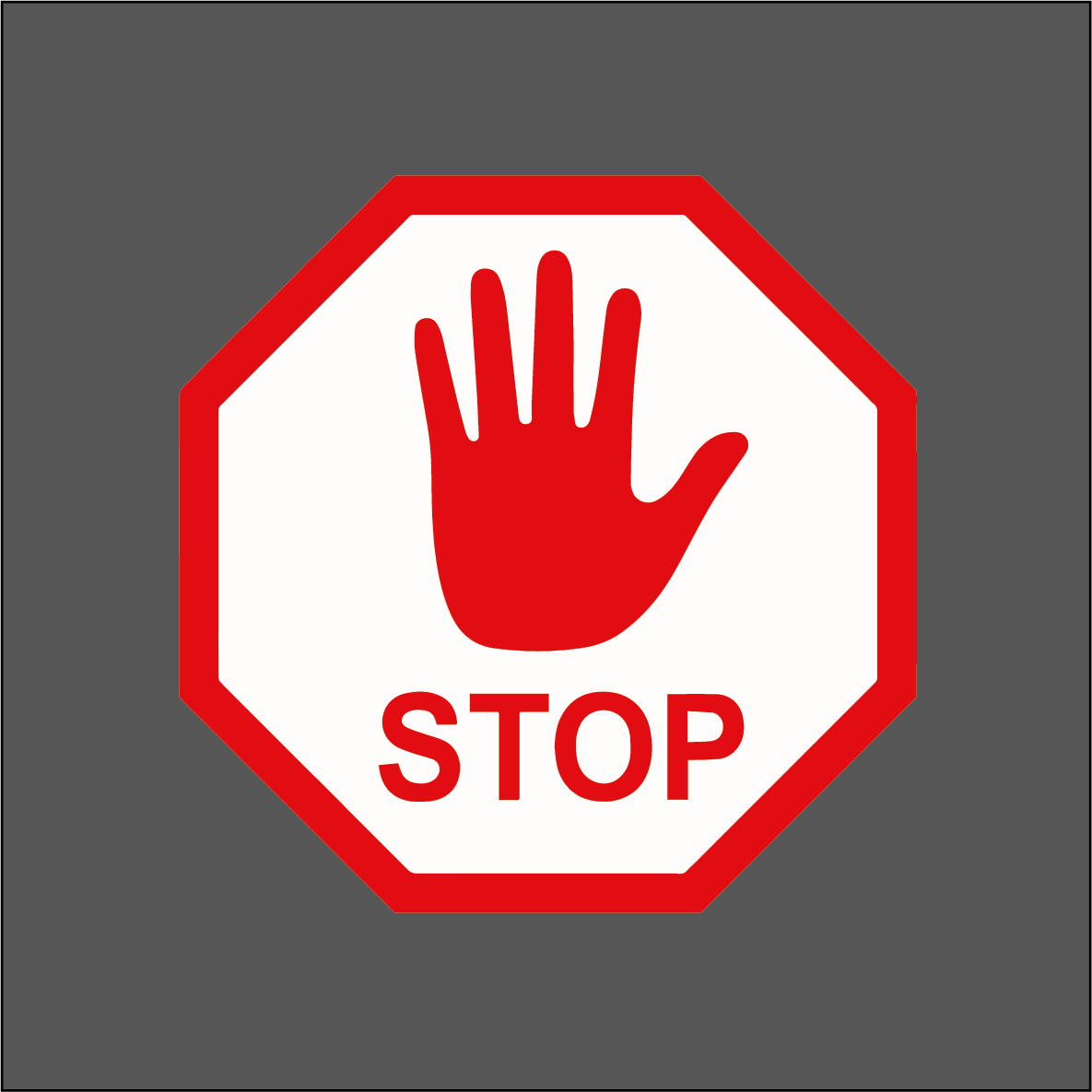 Stop Sign Markings By Thermmark